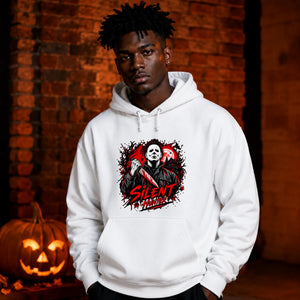 Terrifying horror movie slasher mask Halloween Unisex Hoodie