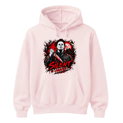 Terrifying horror movie slasher mask Halloween Unisex Hoodie