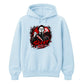 Terrifying horror movie slasher mask Halloween Unisex Hoodie