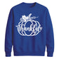 Thankful script pumpkin print Thanksgiving Unisex Sweatshirt