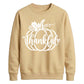 Thankful script pumpkin print Thanksgiving Unisex Sweatshirt