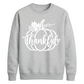 Thankful script pumpkin print Thanksgiving Unisex Sweatshirt