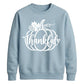 Thankful script pumpkin print Thanksgiving Unisex Sweatshirt
