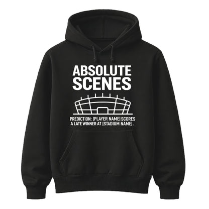Personalise Absolute Scenes Football Tournament Hoodies