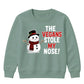 The Vegans Stole My Nose Graphic Christmas Kids Sweatshirt