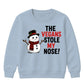 The Vegans Stole My Nose Graphic Christmas Kids Sweatshirt