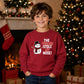 The Vegans Stole My Nose Graphic Christmas Kids Sweatshirt