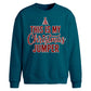 This Is My Jumper Tree Art Christmas Oversized Sweatshirt