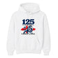 Three lions 125 caps national team graphic Unisex Hoodie