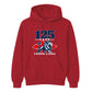 Three lions 125 caps national team graphic Unisex Hoodie