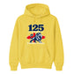 Three lions 125 caps national team graphic Unisex Hoodie