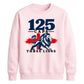 Three lions 125 caps national team graphic Unisex Sweatshirt