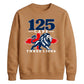 Three lions 125 caps national team graphic Unisex Sweatshirt