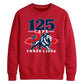 Three lions 125 caps national team graphic Unisex Sweatshirt