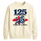 Three lions 125 caps national team graphic Unisex Sweatshirt