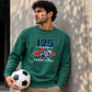 Three lions 125 caps national team graphic Unisex Sweatshirt