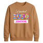 Tie Dye Limited Edition Personliased Happy Birthday Sweatshirt