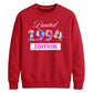 Tie Dye Limited Edition Personliased Happy Birthday Sweatshirt