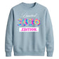 Tie Dye Limited Edition Personliased Happy Birthday Sweatshirt
