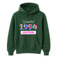 Tie Dye Limited Personalised Happy Birthday hoodie