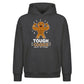 Funny Buff Ginger Tough Cookie Christmas Oversized Hoodie