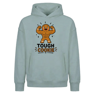 Funny Buff Ginger Tough Cookie Christmas Oversized Hoodie