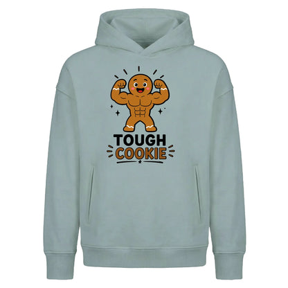 Funny Buff Ginger Tough Cookie Christmas Oversized Hoodie