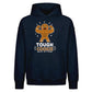 Funny Buff Ginger Tough Cookie Christmas Oversized Hoodie