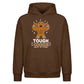 Funny Buff Ginger Tough Cookie Christmas Oversized Hoodie
