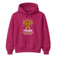 Tough Cookie Gingerbread Graphic Christmas Unisex Hoodies