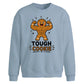 Tough Cookie Gym Gingerbread Christmas Oversized Sweatshirt