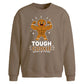 Tough Cookie Gym Gingerbread Christmas Oversized Sweatshirt