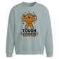 Tough Cookie Gym Gingerbread Christmas Oversized Sweatshirt