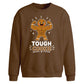 Tough Cookie Gym Gingerbread Christmas Oversized Sweatshirt