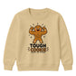 Tough Cookie Muscular Gingerbread Christmas Kids Sweatshirt