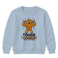 Tough Cookie Muscular Gingerbread Christmas Kids Sweatshirt