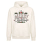 Traditional Merry Typography Christmas Oversized Hoodie