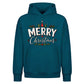 Traditional Merry Typography Christmas Oversized Hoodie