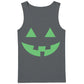 Traditional pumpkin face Glow in the Dark Tank Top Men