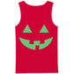 Traditional pumpkin face Glow in the Dark Tank Top Men