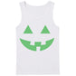 Traditional pumpkin face Glow in the Dark Tank Top Men
