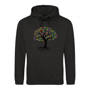 Tree of Life Harmony Art Style Pride Month Unisex Hoodie