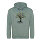 Tree of Life Harmony Art Style Pride Month Unisex Hoodie