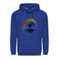 Tree Of Life Rainbow Aura Pride Month Unisex Hoodie