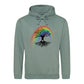 Tree Of Life Rainbow Aura Pride Month Unisex Hoodie