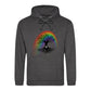 Tree Of Life Rainbow Aura Pride Month Unisex Hoodie