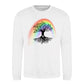 Tree of Life Rainbow Aura Pride Month Unisex Sweatshirt