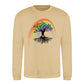 Tree of Life Rainbow Aura Pride Month Unisex Sweatshirt