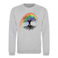 Tree of Life Rainbow Aura Pride Month Unisex Sweatshirt