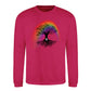 Tree of Life Rainbow Aura Pride Month Unisex Sweatshirt